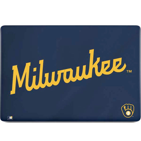 MLB Milwaukee Brewers Alternate/Away Jersey MacBook Skins
