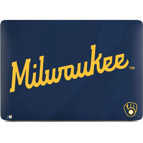 MLB Milwaukee Brewers Alternate/Away Jersey Apple MacBook Pro 16-inch Skin