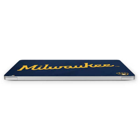MLB Milwaukee Brewers Alternate/Away Jersey Apple MacBook Pro 16-inch Skin