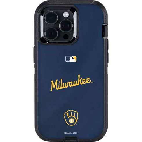 MLB Milwaukee Brewers Alternate/Away Jersey Otterbox Defender iPhone Skin