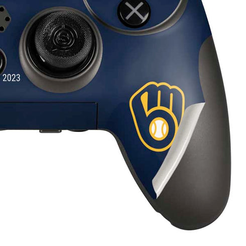 MLB Milwaukee Brewers Alternate/Away Jersey PlayStation Scuf Vantage 2 Controller Skin