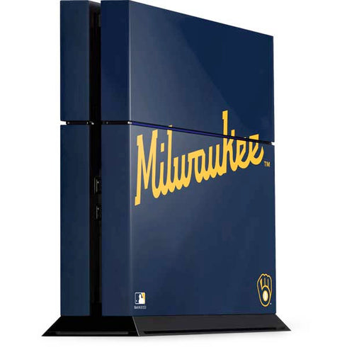 MLB Milwaukee Brewers Alternate/Away Jersey PlayStation PS4 Skins
