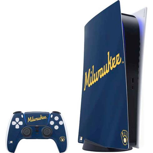 MLB Milwaukee Brewers Alternate/Away Jersey PlayStation PS5 Skins