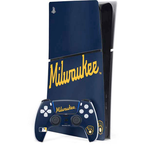 MLB Milwaukee Brewers Alternate/Away Jersey PlayStation PS5 Skins