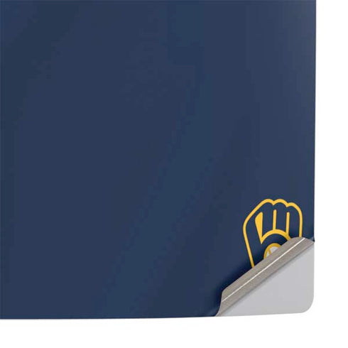 MLB Milwaukee Brewers Alternate/Away Jersey PS5 Slim Digital Edition Console Skin