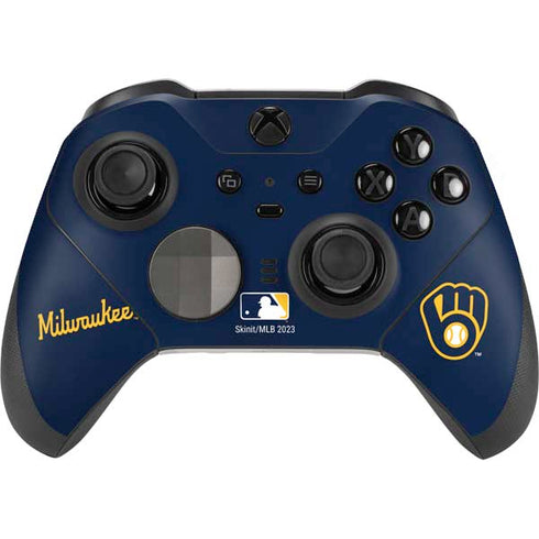 MLB Milwaukee Brewers Alternate/Away Jersey Xbox Elite Wireless Controller Series 2 Skin