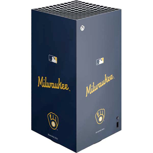 MLB Milwaukee Brewers Alternate/Away Jersey XBox Series X Digital Edition Console Skin