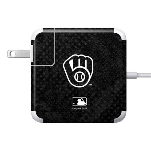 MLB Milwaukee Brewers Dark Wash 85W Power Adapter (15 and 17 inch MacBook Pro Charger) Skin