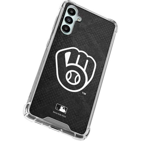 MLB Milwaukee Brewers Dark Wash Gabb Phone 4 Clear Case