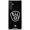 MLB Milwaukee Brewers Dark Wash Galaxy A17 Clear Case