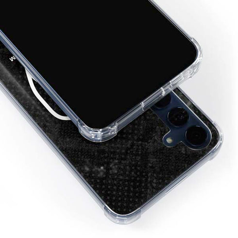 MLB Milwaukee Brewers Dark Wash Galaxy A35 5G Clear Case