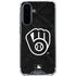 MLB Milwaukee Brewers Dark Wash Galaxy A36 5G Clear Case