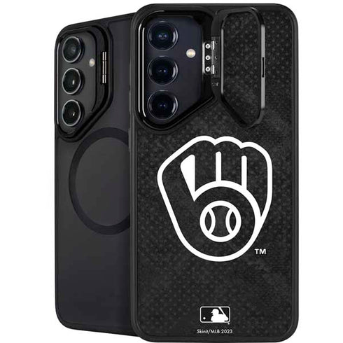 MLB Milwaukee Brewers Dark Wash Galaxy S24 Plus Kickstand Case