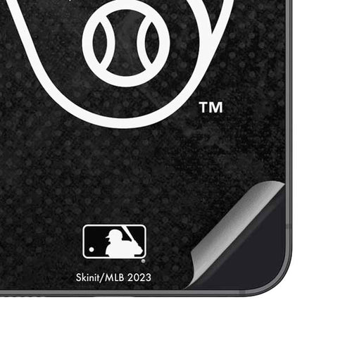 MLB Milwaukee Brewers Dark Wash Galaxy S24 Plus Skin