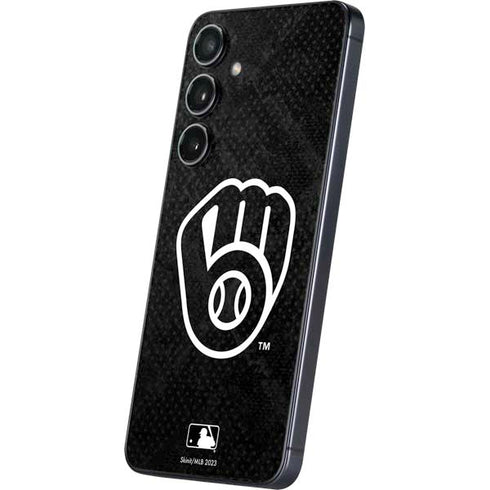 MLB Milwaukee Brewers Dark Wash Galaxy S25 Skin