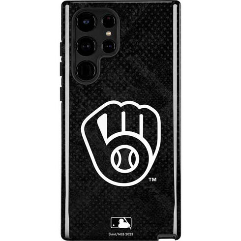MLB Milwaukee Brewers Dark Wash Galaxy Cases