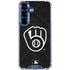 MLB Milwaukee Brewers Dark Wash Galaxy S25 Clear Case