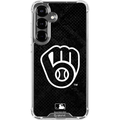 MLB Milwaukee Brewers Dark Wash Galaxy S26 Clear Case