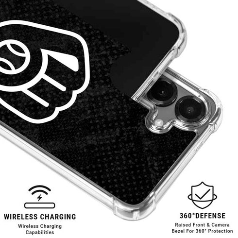 MLB Milwaukee Brewers Dark Wash Galaxy S26 Plus Clear Case