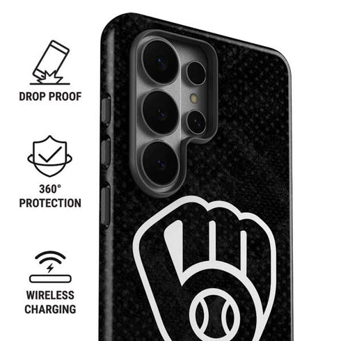 MLB Milwaukee Brewers Dark Wash Galaxy S26 Ultra Impact Case
