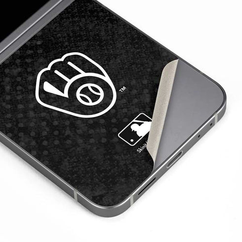 MLB Milwaukee Brewers Dark Wash Galaxy Z Flip6 Skin