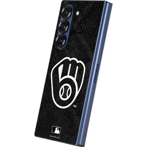 MLB Milwaukee Brewers Dark Wash Galaxy Z Fold6 Skin