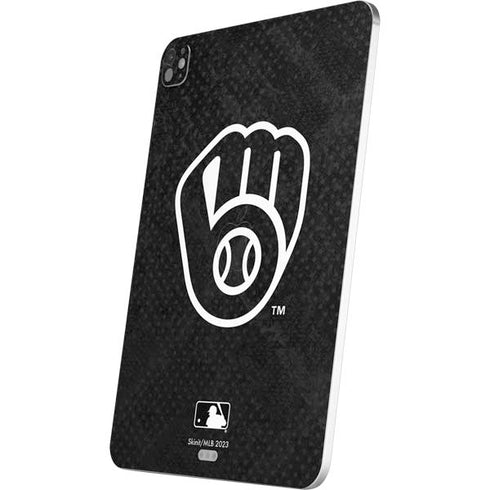 MLB Milwaukee Brewers Dark Wash iPad Pro 13in M4 (2024) Skin