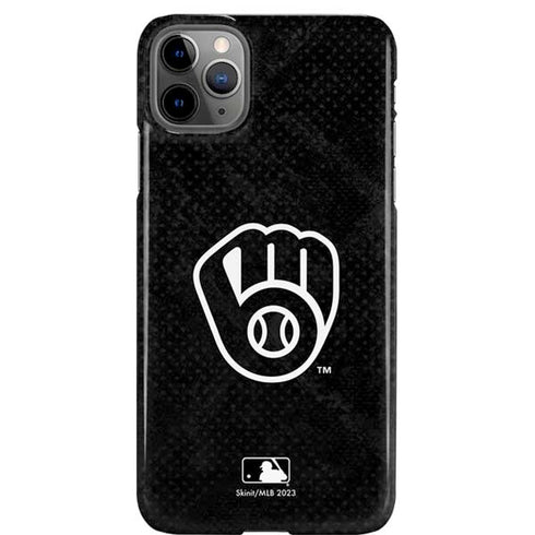 MLB Milwaukee Brewers Dark Wash iPhone Cases
