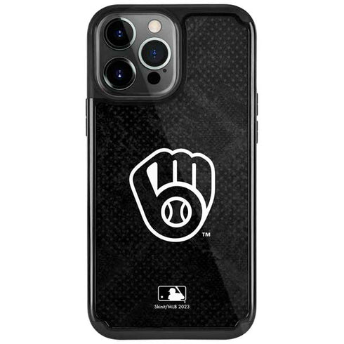 MLB Milwaukee Brewers Dark Wash iPhone Cases