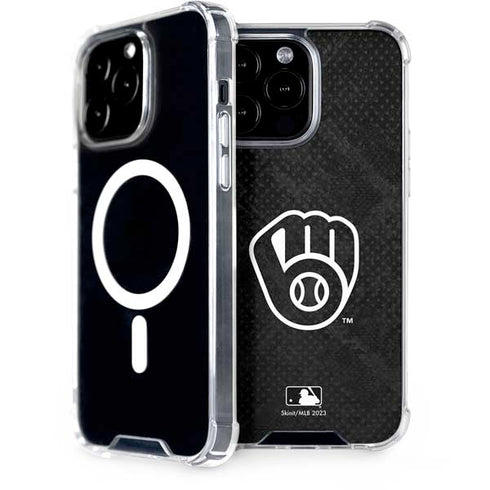 MLB Milwaukee Brewers Dark Wash iPhone Cases