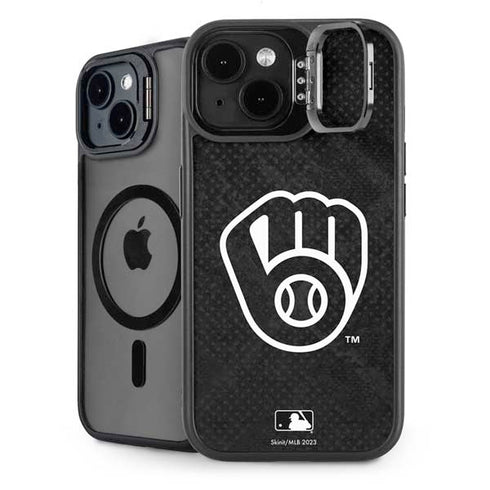 MLB Milwaukee Brewers Dark Wash iPhone 14 Plus Kickstand Case