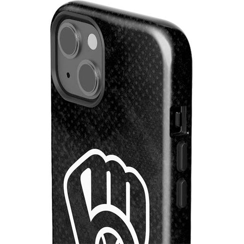 MLB Milwaukee Brewers Dark Wash iPhone 15 Impact Case
