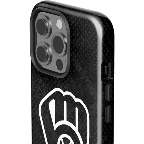 MLB Milwaukee Brewers Dark Wash iPhone 15 Pro Impact Case