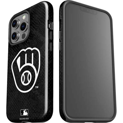 MLB Milwaukee Brewers Dark Wash iPhone 15 Pro Impact Case