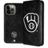 MLB Milwaukee Brewers Dark Wash iPhone 15 Pro Max Folio Case