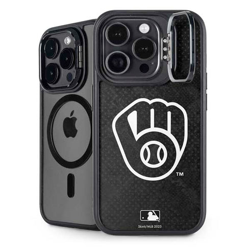 MLB Milwaukee Brewers Dark Wash iPhone 15 Pro Max Kickstand Case