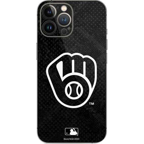 MLB Milwaukee Brewers Dark Wash iPhone 15 Pro Max Skin
