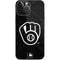MLB Milwaukee Brewers Dark Wash iPhone 15 Pro Max Skin