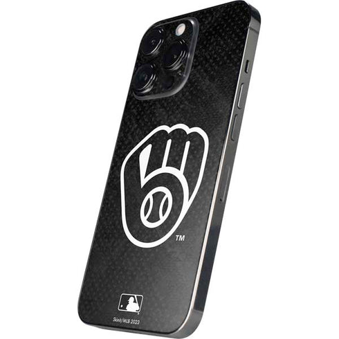MLB Milwaukee Brewers Dark Wash iPhone 15 Pro Max Skin