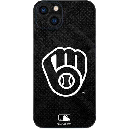 MLB Milwaukee Brewers Dark Wash iPhone 15 Skin
