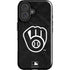 MLB Milwaukee Brewers Dark Wash iPhone 16 Impact Case