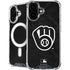 MLB Milwaukee Brewers Dark Wash iPhone 16 MagSafe Case