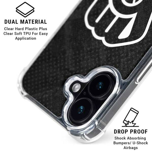 MLB Milwaukee Brewers Dark Wash iPhone 16 MagSafe Case