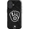 MLB Milwaukee Brewers Dark Wash iPhone 16 Plus Impact Case