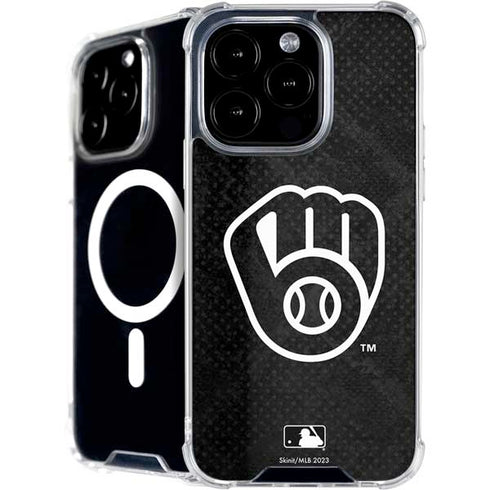 MLB Milwaukee Brewers Dark Wash iPhone 16 Pro Max MagSafe Case