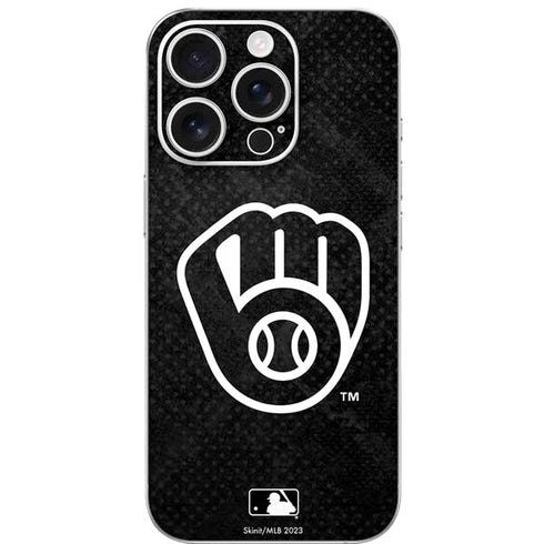 MLB Milwaukee Brewers Dark Wash iPhone 16 Pro Skin