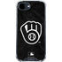 MLB Milwaukee Brewers Dark Wash iPhone 16e Clear Case