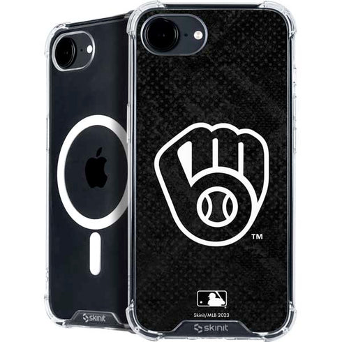 MLB Milwaukee Brewers Dark Wash iPhone 16e MagSafe Case