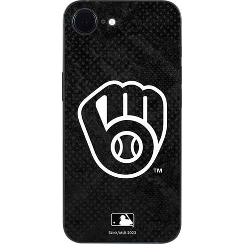 MLB Milwaukee Brewers Dark Wash iPhone 16e Skin