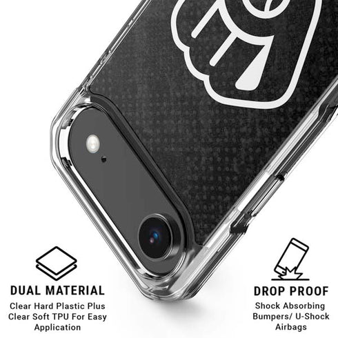 MLB Milwaukee Brewers Dark Wash iPhone 17 Air Clear Case
